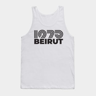 Beirut 75 (Light Color shirt) Tank Top